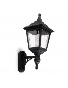 Applique classique CLIC-CLAC 4 IP44 E27 42W Noir NOVOLUX LIGHTING 059A-G05X1A-02