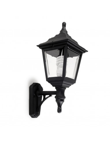 Applique classique CLIC-CLAC 4 IP44 E27 42W Noir NOVOLUX LIGHTING 059A-G05X1A-02