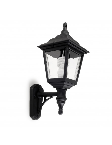 Applique classique CLIC-CLAC 4 IP44 E27 42W Noir NOVOLUX LIGHTING 059A-G05X1A-02
