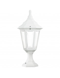 Borne classique CLIC-CLAC 6 IP44 E27 42W 500mm Blanc NOVOLUX LIGHTING 060H-G05X1A-01