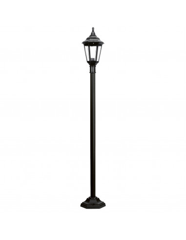 Colonne classique CLIC-CLAC 6 IP44 E27 42W 1930mm Noir NOVOLUX LIGHTING 060J-G05X1A-02