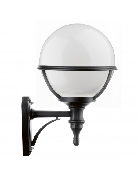 Applique classique CLIC-CLAC GLOBO IP43 E27 42W Noir NOVOLUX LIGHTING 061B-G05X1A-02