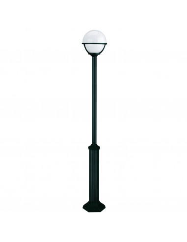 Colonne classique CLIC-CLAC GLOBO with base IP43 E27 42W 1820mm Noir NOVOLUX LIGHTING 061D-G05X1A-02