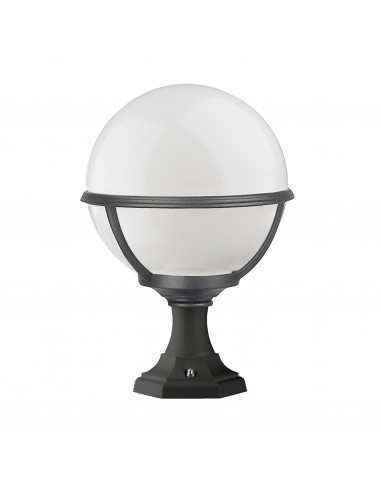 Borne classique CLIC-CLAC GLOBO IP43 E27 42W 400mm Noir NOVOLUX LIGHTING 061H-G05X1A-02