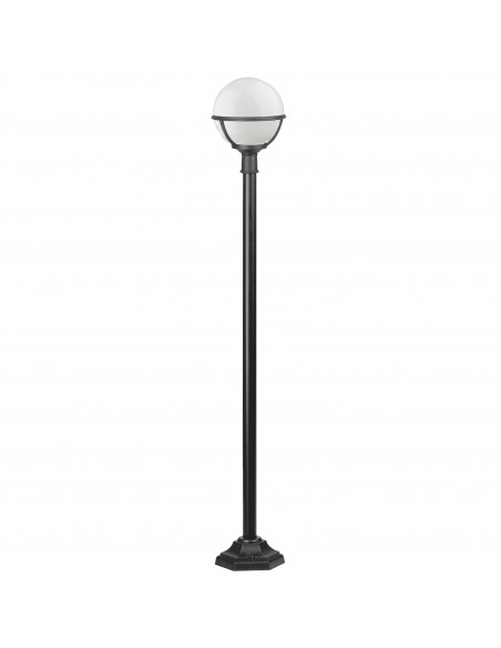 Colonne classique CLIC-CLAC GLOBO Smooth IP43 E27 42W 1820mm Noir NOVOLUX LIGHTING 061J-G05X1A-02