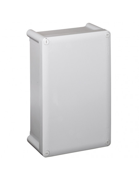 Boîtier industriel plastique IP55 IK07 360x270x124mm avec couvercle opaque RAL7035 LEGRAND 035990