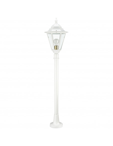 Borne classique ELITE 6 IP43 E27 42W 1240mm Verre gelé Blanc NOVOLUX LIGHTING 096O-G05X1A-01T