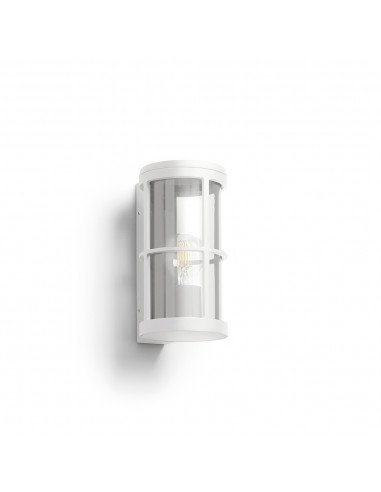 Applique LUG IP54 E27 18W Blanc NOVOLUX LIGHTING 1015A-G05X1A-01