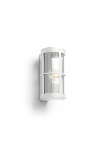 Applique LUG IP54 E27 18W Blanc NOVOLUX LIGHTING 1015A-G05X1A-01