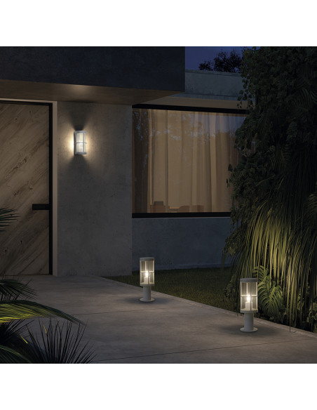 Applique LUG IP54 E27 18W Blanc NOVOLUX LIGHTING 1015A-G05X1A-01