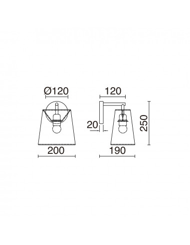 Applique NEMO E27 40W Blanc Blanco "Dreams" NOVOLUX LIGHTING 1017A-G05X1A-01-D1