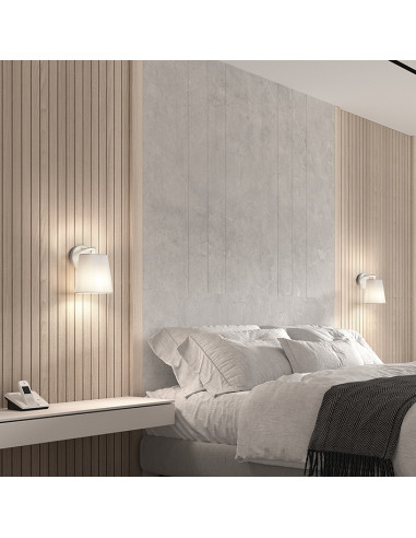 Applique NEMO E27 40W Blanc Blanco "Dreams" NOVOLUX LIGHTING 1017A-G05X1A-01-D1