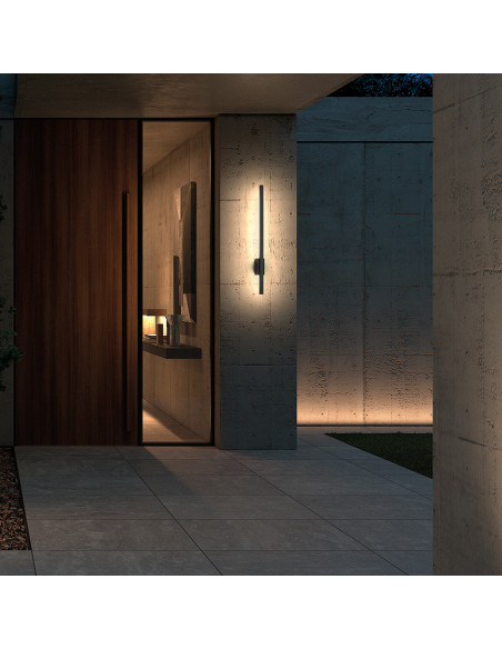 Applique LANCE IP65 LED SMD 10.50W 1150lm CRI80 3000K Anthracite NOVOLUX LIGHTING 1024B-L3112BX0-04