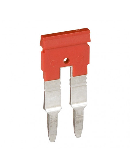 Peigne pour 2 blocs de jonction à vis ou ressort viking 3 pas 5mm rouge LEGRAND 037502