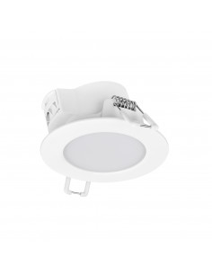 Plafonnier encastré KRAO IP65 LED SMD AC 6.5W 570lm 630lm 630lm CRI80 2700K 3000K 4000K 100º Blanc NOVOLUX 1036A-L4107BA0-01