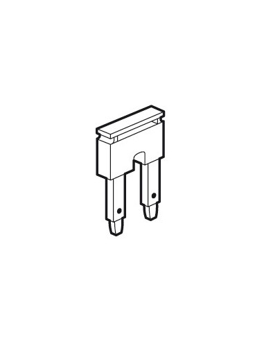 Peigne pour 2 blocs de jonction à ressort viking 3 pas 10mm rouge LEGRAND 037582