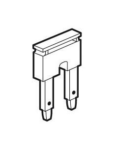 Peigne pour 2 blocs de jonction à ressort viking 3 pas 12mm rouge LEGRAND 037585 2