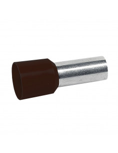 50 Embouts de câblage à collerette isolante Starfix simple unitaire pour conducteurs section 25mm² noir LEGRAND 037671