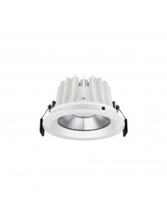 Plafonnier encastré ATIC IP65 LED COB 18W 2845lm CRI80 3000K 50º Blanc NOVOLUX LIGHTING 1040B-L3118I50-01