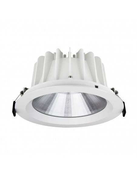 Plafonnier encastré ATIC IP65 LED COB 37W 5925lm CRI80 3000K 90º Blanc NOVOLUX LIGHTING 1040D-L3137M90-01