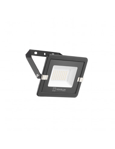 Spot tilt KERO IP65 LED SMD AC 30W 3425lm(2980lm) CRI70 6500K 120º Noir NOVOLUX LIGHTING 1047A-L3730B-02