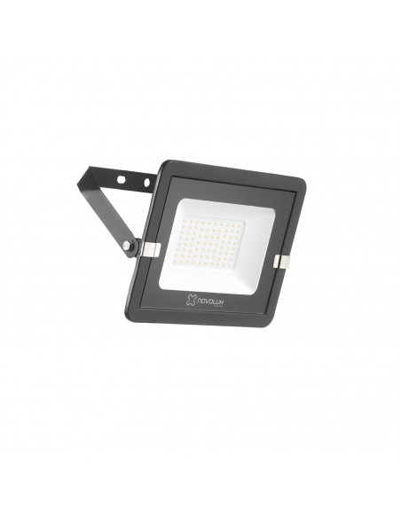 Spot tilt KERO IP65 LED SMD AC 50W 5190lm(4600lm) CRI70 3000K 120º Noir NOVOLUX LIGHTING 1047B-L3150B-02