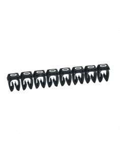 1200 Repères CAB 3 pour filerie 0,5mm² à 1,5mm² et blocs de jonction avec chiffre 0 noir LEGRAND 038210