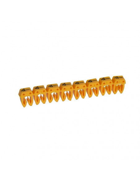 300 Repères CAB 3 pour filerie 0,5mm² à 1,5mm² et blocs de jonction avec signe conventionnel terre LEGRAND 038276