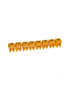 300 Repères CAB 3 pour filerie 4mm² à 6mm² avec signe conventionnel point LEGRAND 038291 2