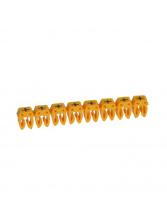 300 Repères CAB 3 pour filerie 4mm² à 6mm² avec signe conventionnel plus LEGRAND 038292