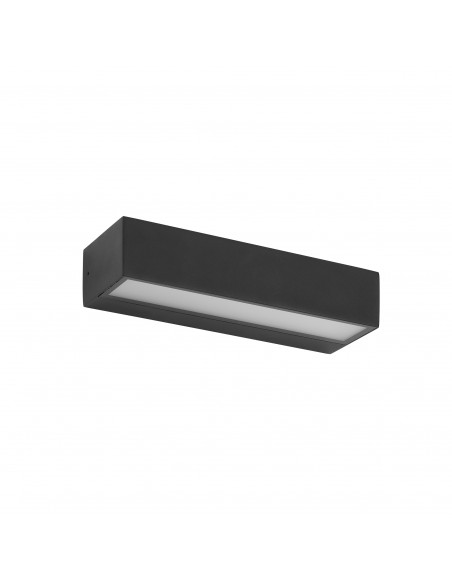 Applique CROMA IP65 Phase coupée C LED SMD 14W 1830lm 1950lm 2140lm CRI80 2700K 3000K 4000K Noir NOVOLUX 1071B-L4115BBF-02