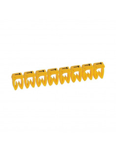 300 Repères CAB 3 pour filerie 1,5mm² à 2,5mm² avec lettre majuscule T LEGRAND 038349