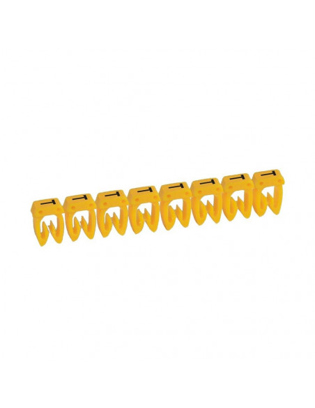 300 Repères CAB 3 pour filerie 1,5mm² à 2,5mm² avec lettre majuscule T LEGRAND 038349