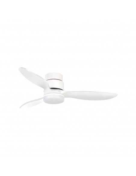 VentilateurMISTRAL IP20 LED SMD 24W 2700K 3200K 4000K DC35W Ø132cm Blanco Blanco NOVOLUX LIGHTING 1074B-W4135B-01-01