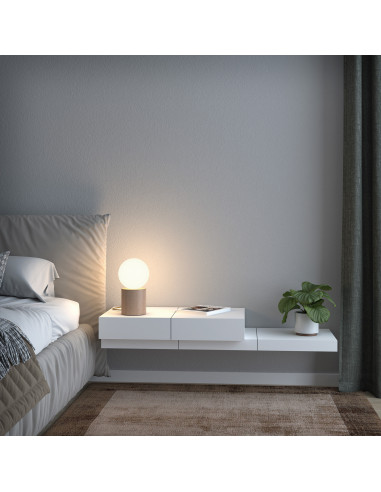 Lampe à poser GEOMETRICAL G9 LED max 5W IP30 Haya NOVOLUX LIGHTING 1075A-H20X1A-50