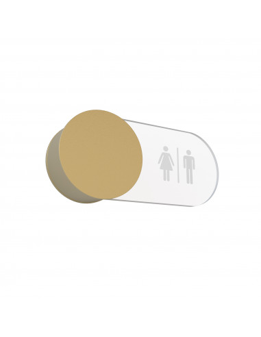 Applique SIGN S LED SMD 4.50W 490lm(103lm) CRI80 3000K Or mat NOVOLUX LIGHTING 1076A-L3105B-46