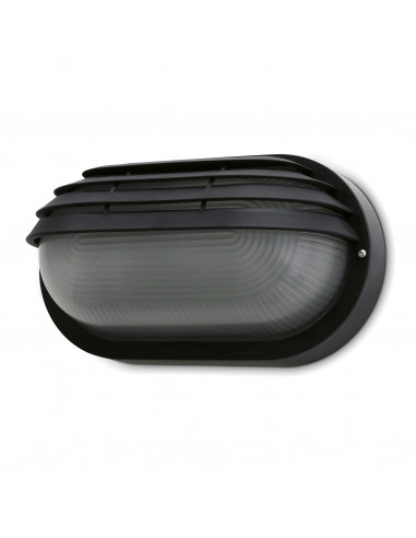 Applique FAR IP44 E27 21W Noir NOVOLUX LIGHTING 107H-G05X1A-02
