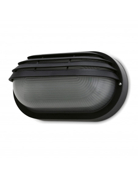 Applique FAR IP44 E27 21W Noir NOVOLUX LIGHTING 107H-G05X1A-02