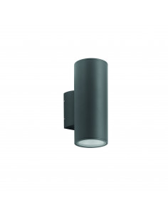 Applique BUIT D108 IP65 LED COB 2x12W 1200lm 815lm CRI80 2700K 36º 36º up-down Anthracite NOVOLUX LIGHTING 1084D-L3026A30-04