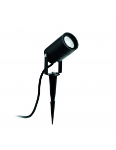 Projecteur avec piquet tilt BRANCA IP65 GU10 4.50W Noir NOVOLUX LIGHTING 1085A-G21X1A-02