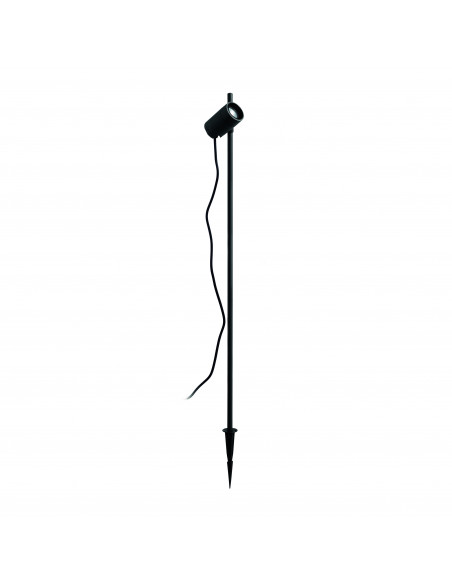 Projecteur avec piquet tilt BRANCA Large IP65 GU10 4.50W Noir NOVOLUX LIGHTING 1085B-G21X1A-02