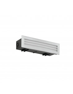 Encastré mural RUA Grid IP67 LED SMD 6.50W 720lm 280lm CRI90 3000K 110º Acier inoxydable NOVOLUX LIGHTING 1088D-L3106F90-30