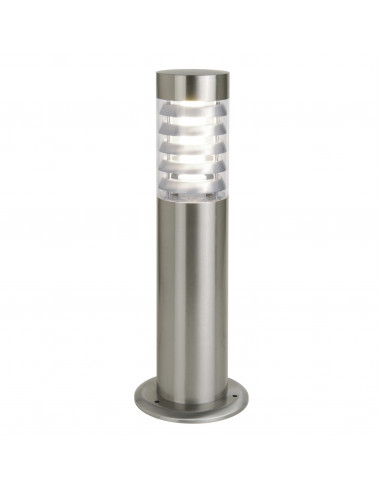 Borne GALERNA IP44 E27 18W 450mm Acier inoxydable NOVOLUX LIGHTING 117B-G05X1A-30