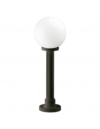 Borne classique INDURA GLOBO IP65 E27 70W 750mm Noir NOVOLUX LIGHTING 145I-G05X1A-02
