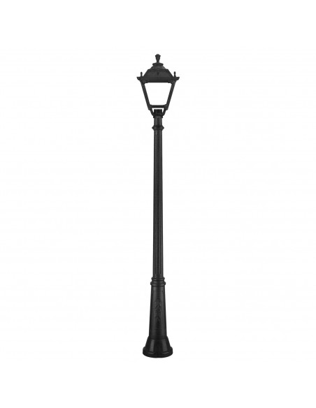 Luminaire pour mât INDURA MEDIUM 4 IP55 E27 70W 530mm Noir NOVOLUX LIGHTING 146D-G05X1A-02