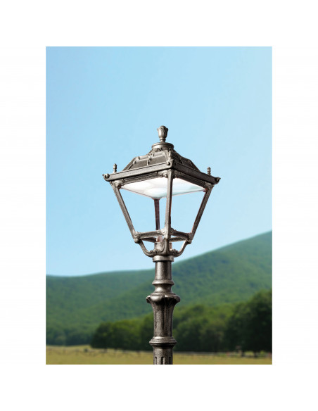 Luminaire pour mât INDURA MEDIUM 4 IP55 E27 70W 530mm Noir NOVOLUX LIGHTING 146D-G05X1A-02