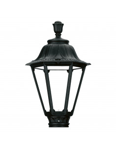 Luminaire pour mât INDURA MEDIUM 6 IP55 E27 42W 410mm Noir NOVOLUX LIGHTING 147D-G05X1A-02
