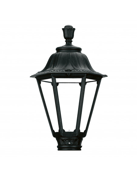 Luminaire pour mât INDURA MEDIUM 6 IP55 E27 42W 410mm Noir NOVOLUX LIGHTING 147D-G05X1A-02