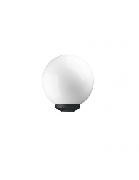 Borne classique INDURA GLOBO IP65 E27 70W 310mm Noir NOVOLUX LIGHTING 148D-G05X1A-02