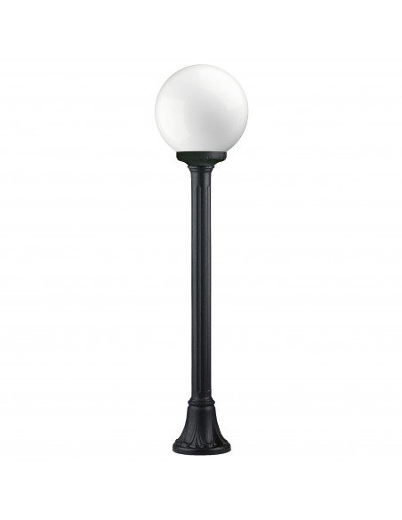 Borne classique INDURA GLOBO IP65 E27 70W 1000mm Noir NOVOLUX LIGHTING 151I-G05X1A-02